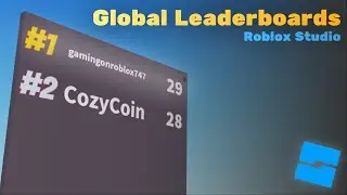 make WORKING global leaderboards | Roblox Studio Scripting [2024]
