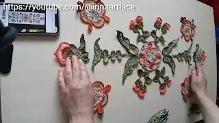 ВАУ‼‼‼ Композиция ирландское кружево. Мотивы. Мк вязание крючком.