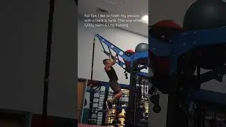 Back & Forth For Fun In The TRX Zone @ My Current Gym