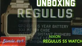 Nixon SS Regulus watch unboxing