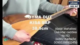 Oyma Dut Bağlama Kısa Sap 38.5 cm Karar Sesi Re