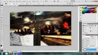 Speed Art #11(iGraphicsCentral GFX Entry): Fallen City