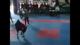 АДС Джиу-Джитсу Койшыбаев Дарын. Синий кимано vs  БК Вайнах Кубок РК Боевое самбо 100% нокаут