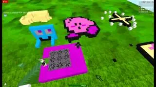 roblox My pixel art! hope u like! gameplay 2013 part 3