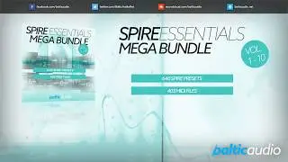 Spire Essentials Mega Bundle (Vols 1-10) (640 Spire Presets, 403 MIDI Files)