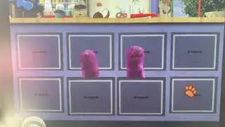 Barney Reference Bear in The Big Blue House