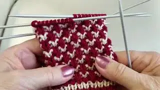 MITTENS AND LAZY JACQUARD. MASTER CLASS.
