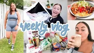 WEEKLY VLOG - workouts, grocery haul + one of those weeks.. 💛 Georgia Richards