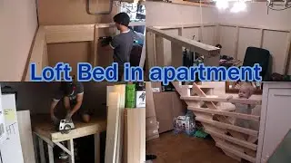 Loft Bed in apartment DIY