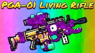 PGA-01 Living Rifle Damage Test & Review - Pixel Gun 3D