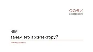Лекция Андрея Дермейко 