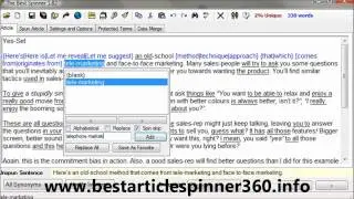 Best Article Spinner to Make Money Online Columbus, Ohio.