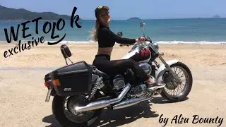 •WETLOOK•🌹 channel presents...      Exclusive by model Alsu❤Bounty.  Let's go for a ride together...