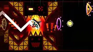 Geometry Dash - FIREPOWER by Sillow (Extreme Demon) (Fire Gauntlet) Complete