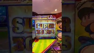 Winning the Final Game & SUPER Bonus 🏆on Konami Power Pros Baseball ⚾ at Round1