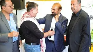 M. Biram û bixêrhatina mîvanan li ahenga xilatkirina xwendekarên kurd li Bonn ê li gel Şivan Perwer