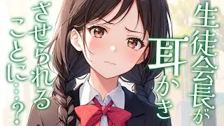 【KU100高音圧・耳かき】生徒会長に耳かき部廃部を迫られ・・・？【ASMRシチュエーション生配信・立体音響】