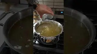 How to make Asparagus Crab Soup // Sup Mang Cua
