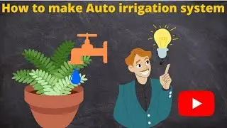How to make an Automatic irrigation system at home 🔥🔥🔥| DIY easy