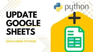 How to update google sheets Data using python in hindi