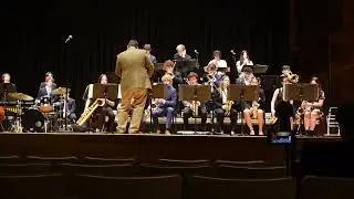 MSHS Jazz Band at the 2024 EIU Jazz Festival 2 of 3.