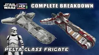 The Republic's most versatile capital ship The Pelta-class Frigate - Star Wars Hyperspace Database