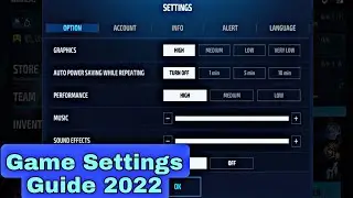 Game Settings Guide 2022 - Marvel Future Fight