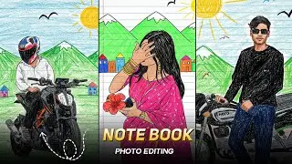 Instagram Trending Note Book Drawing Gemini Photo Editing | gemini photo editing prompt 