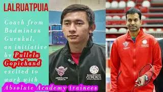 Lalruatpuia from Gopichand academy delights working with Qatar trainees at Absolute Sports