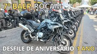 7º BAEP - ROCAM | Desfile das motos BMW F850 GS - Polícia Militar de São Paulo - Março de 2025