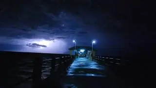 Tormentas eléctricas en el Río de la Plata  8/9 de Marzo de 2017