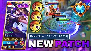 FANNY HYPER CARRY IN NEW PATCH⚡ UNLIMITED ENERGY? | FANNY GAMEPLAY | Randy25 MODE - Mobilegends
