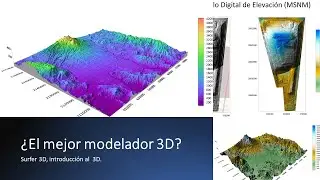 Modelos Digitales de Elevación Surfer 3D