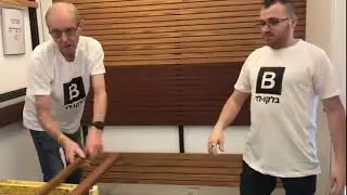 התקנת חיפוי קיר דקורטיבי מאלומיניום ללא ריתוכים או קידוחים