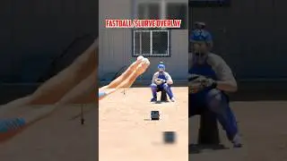 Fastball/Slurve Overlay | #shorts