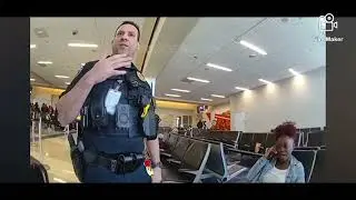 PROJECT WOMAN FIGHTS MAN IN THE AIRPORT IN ANOTHER CITY! 