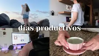 DÍAS PRODUCTIVOS ☕ Planificando, entrenamientos, limpieza de hogar & home office