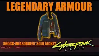 Cyberpunk 2077 - SOLO JACKET  - LEGENDARY ARMOUR