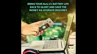 SAMSUNG GALAXY NOTE 4 REPLACEMENT BATTERY RAVPOWER BATTERY!!!