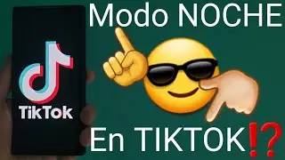 📱😎 Como ACTIVAR el MODO OSCURO en TIK TOK 2025