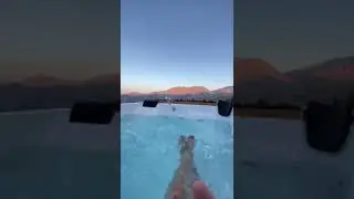 джакузи в горах. Турция.