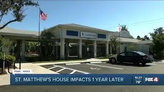 St. Matthew's House still helping victims 1 year after Ian