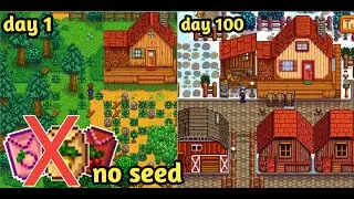 BERTAHAN HIDUP 100 HARI TANPA BERTANI - STARDEW VALLEY MOBILE INDONESIA