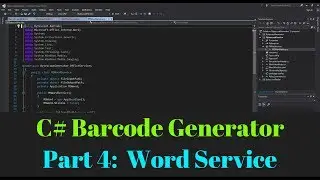 Creating Barcodes in C# WPF - Part 4 Word Document