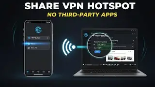 How to Share HTTP Custom VPN via Mobile Hotspot | No Third-Party Apps