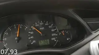 Ford Focus Sedan Mk1 1.6 16v (100hp) Acceleration 0-140 km/h