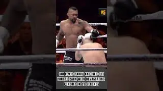 4/5). Devastating Punches from Parry, KOs Yongsu Park in 22 Seconds. #shorts