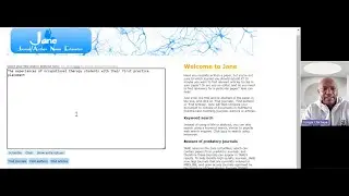 Finding research journals to publish in using J.A.N.E