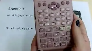 Use a calculator for directed number calculations