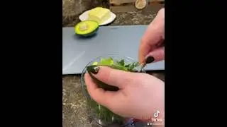 #завтрак #авокадо #вкусныйзавтрак ЗАВТРАК С АВОКАДО И МАСЛОМ